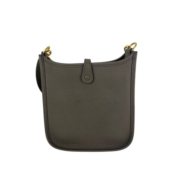 Hermes Taurillon Clemence Evelyne TPM Etoupe Crossbody Bag - Picture 2 of 14